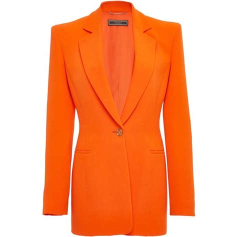 versace orange blazer|versace blazer for women.